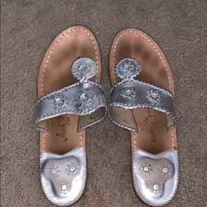 Silver Sandals